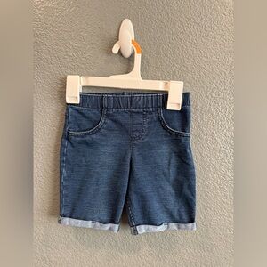 Girls Size 6 Jumping Beans Stretch Blue Jean Shorts